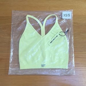 Brand new SETActive Bra in Pale Yellow